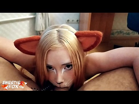 ❤️ Kitsune pogoltne kurac in spermo v usta ❤️ Porno pri nas ❌️❤